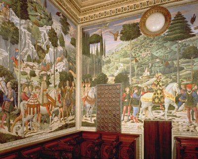 The Procession of the Magi by Benozzo di Lese di Sandro Gozzoli